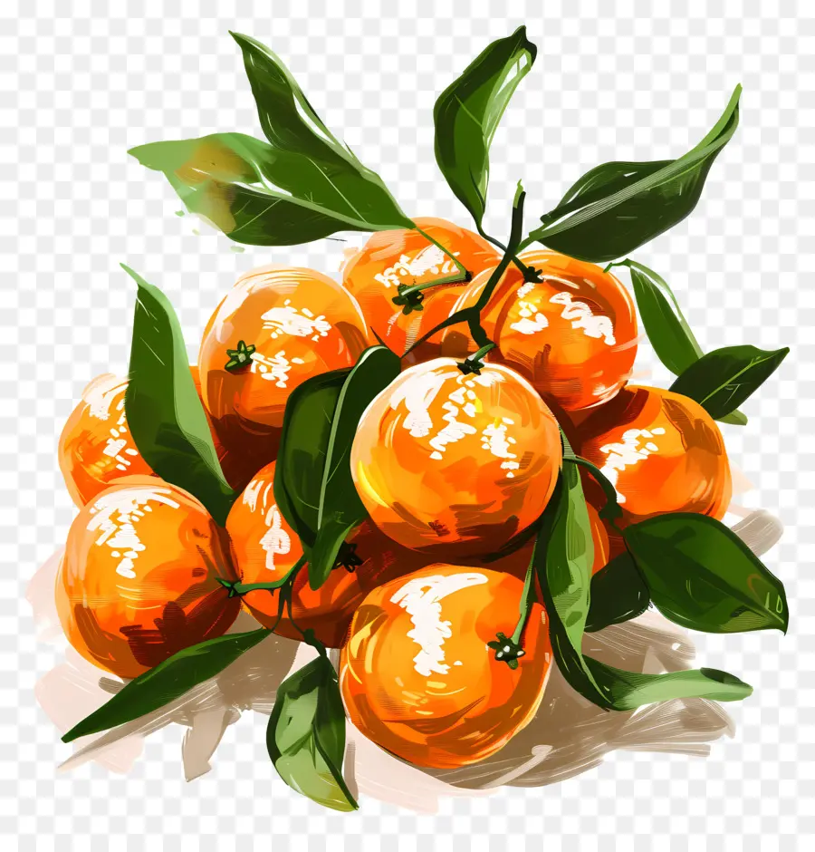 Клементин，оранжевый PNG
