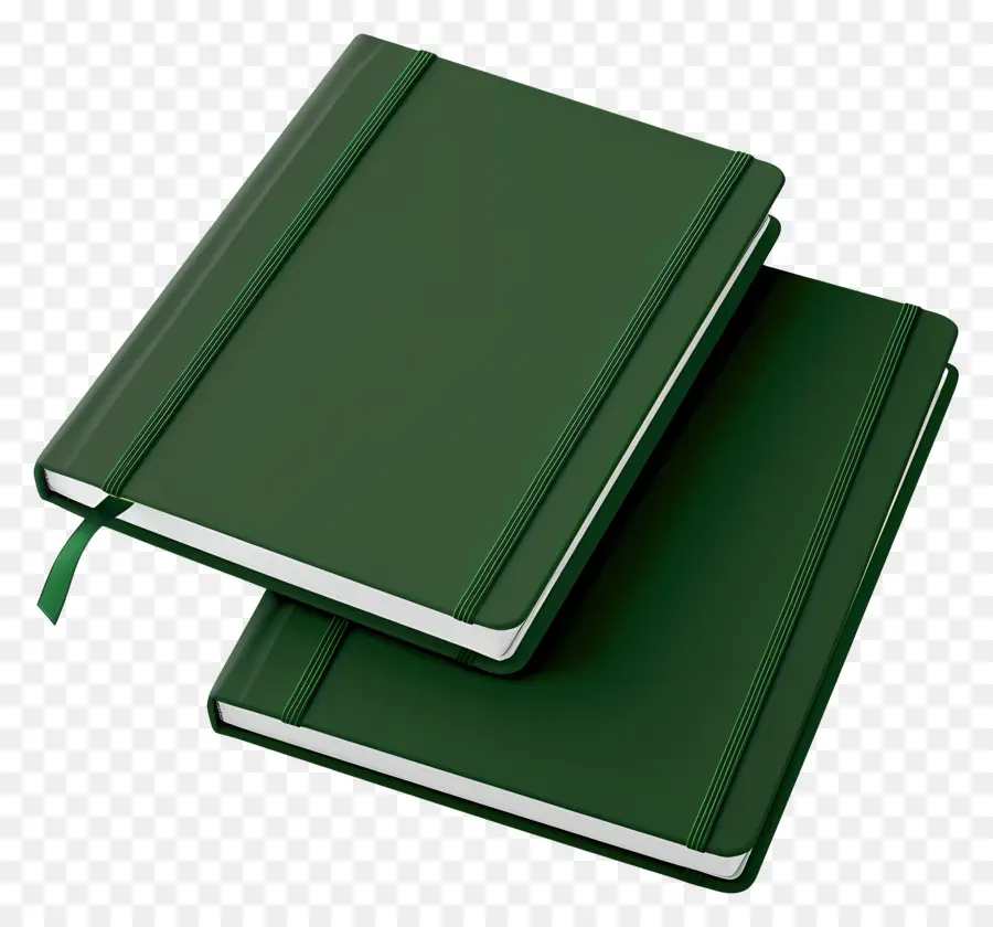 Зеленые ноутбуки，Зеленая ноутбук PNG