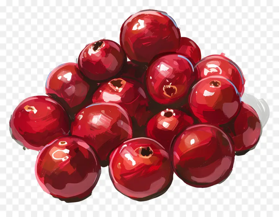Cranberries，Фрукты PNG
