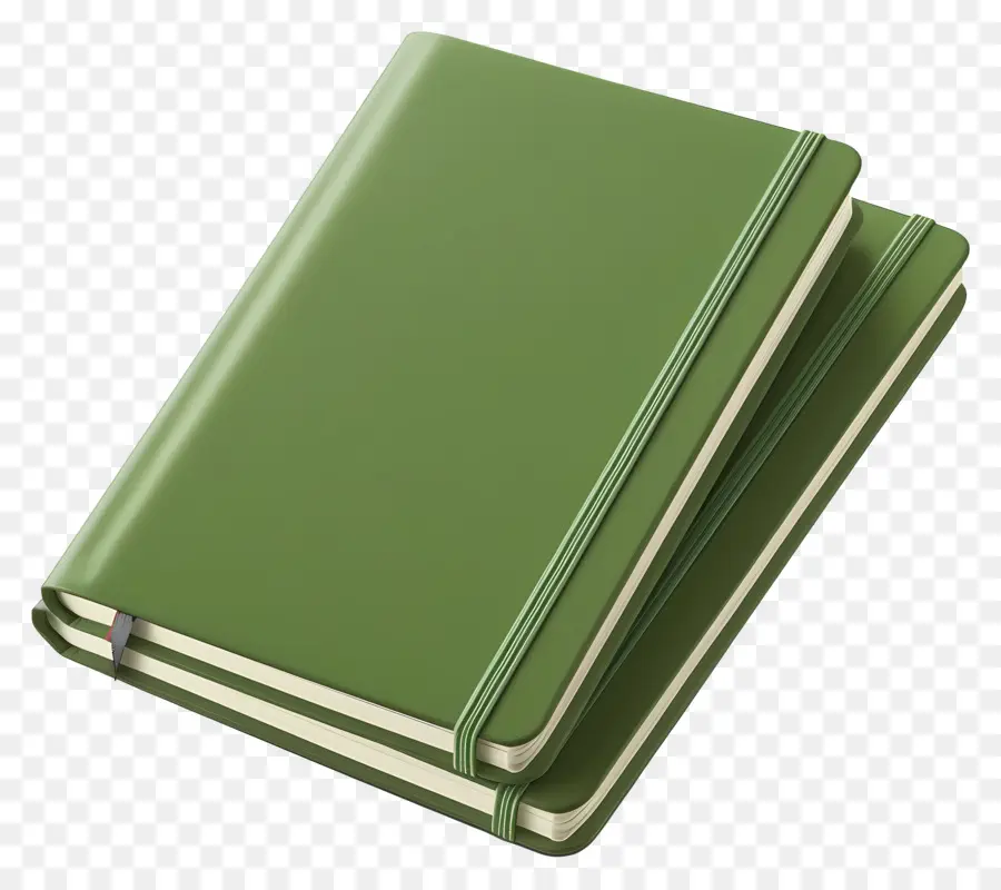 Зеленые ноутбуки，Записная книжка Moleskine PNG