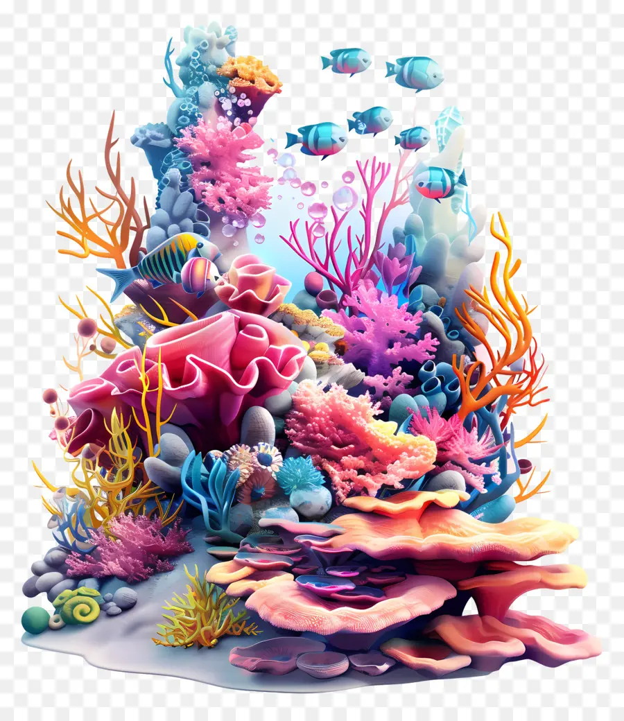морское существо，Коралловый риф PNG