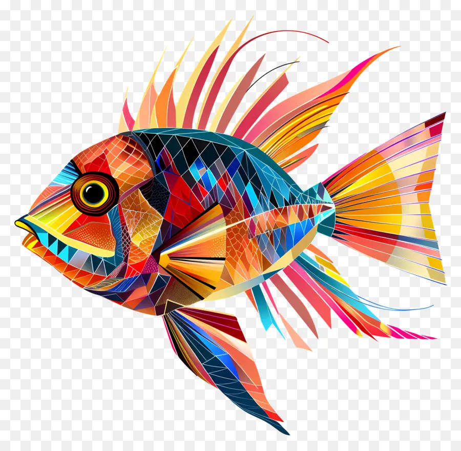 Рыбы，красочная рыба PNG
