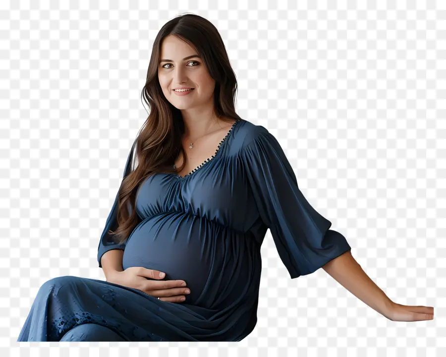 беременная женщина，материнская мода PNG