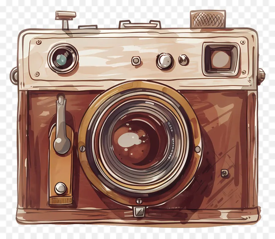 камеры，старинный фотоаппарат PNG