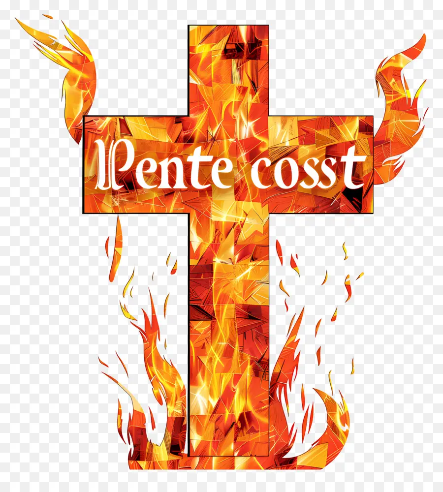 Пятидесятница，пламя PNG