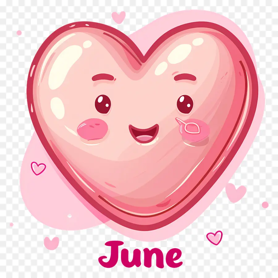 привет июня，Valentines Day PNG