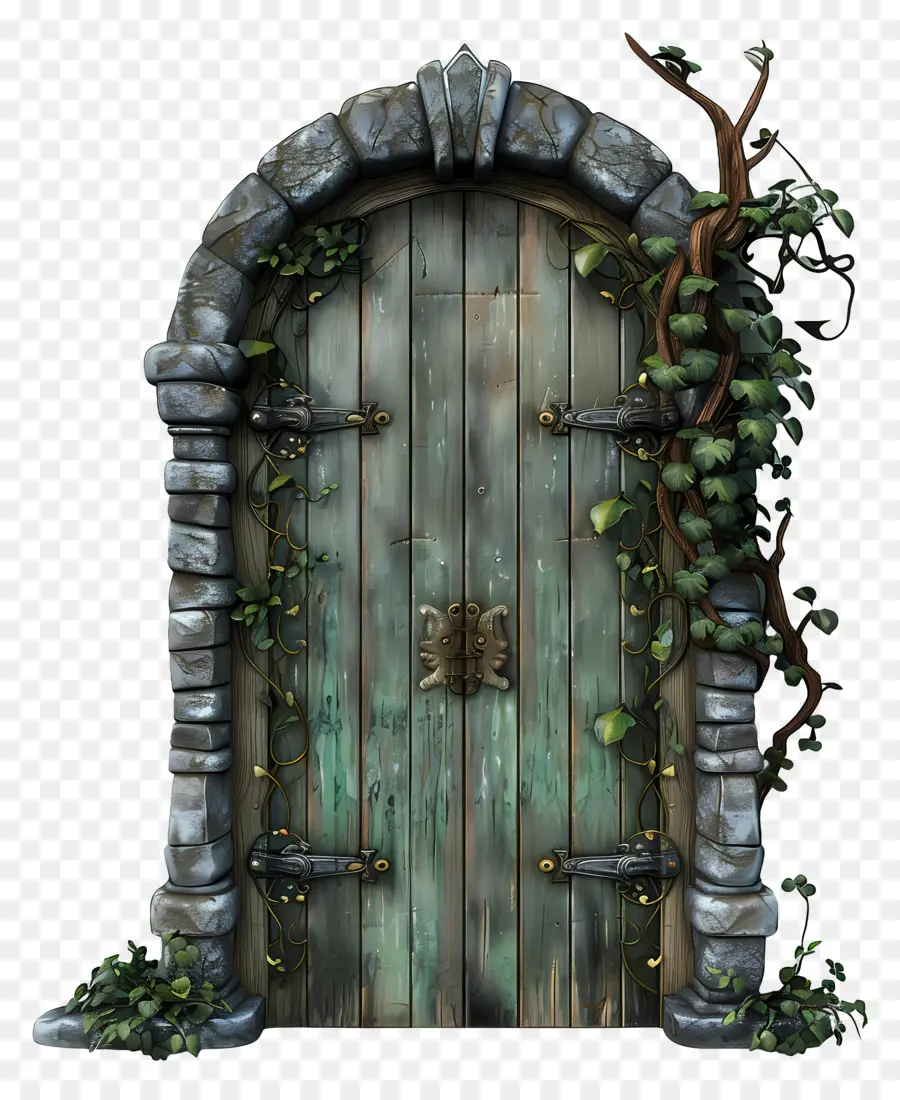 Дверь，природа PNG