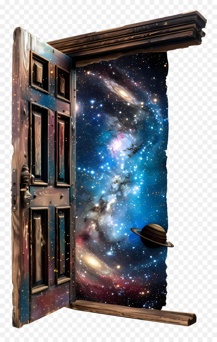 Дверь，Галактика PNG
