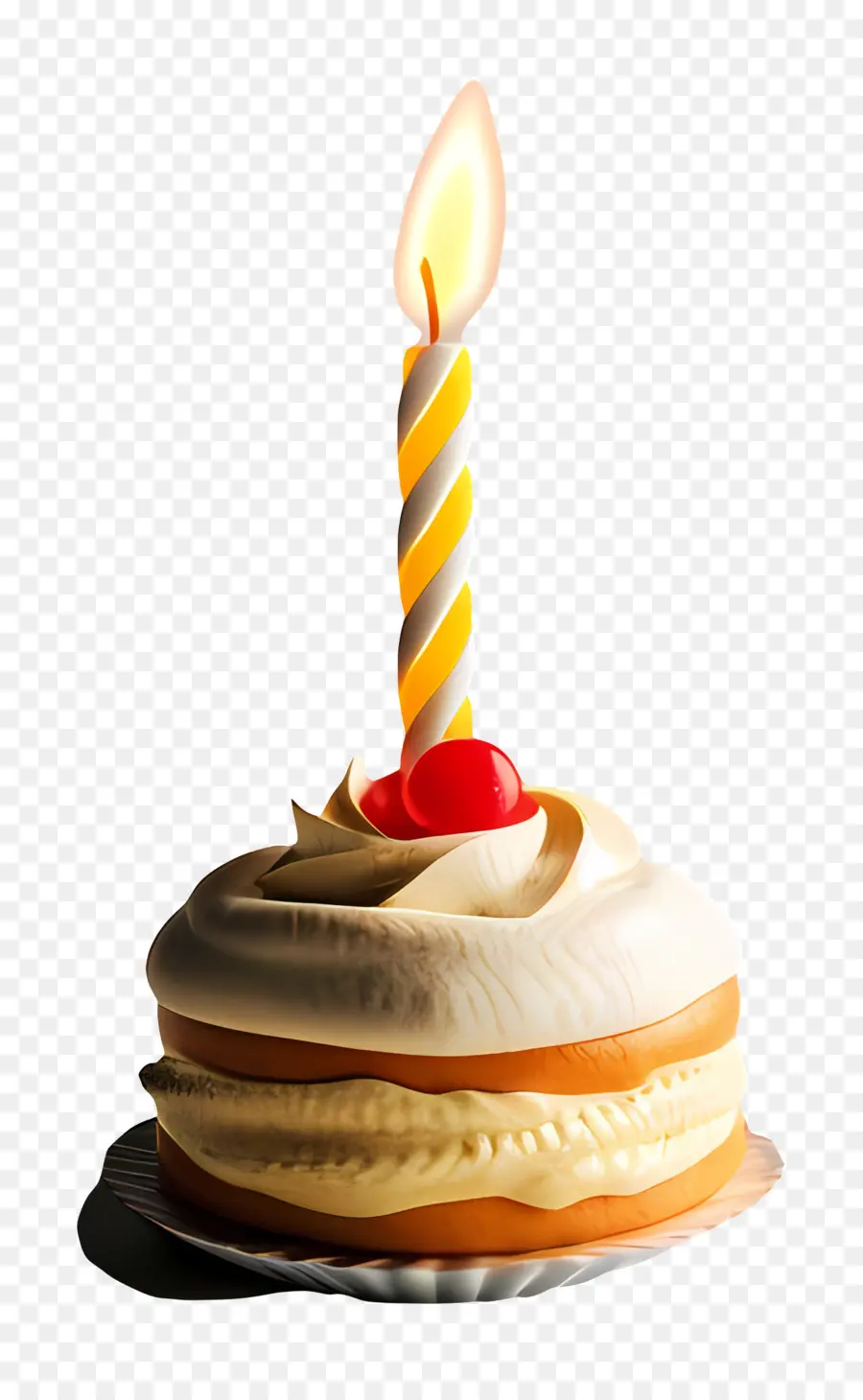 небольшой торт，День рождения Торт PNG