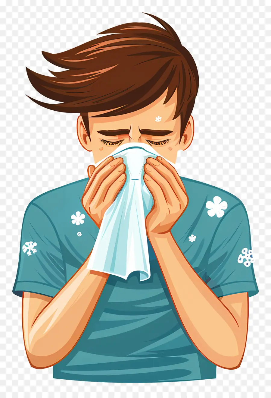Аллергический ринит аллергия，аллергии PNG