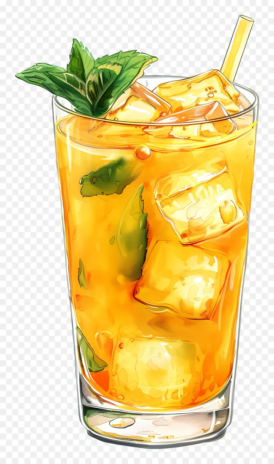 аам панна，апельсиновый напиток PNG