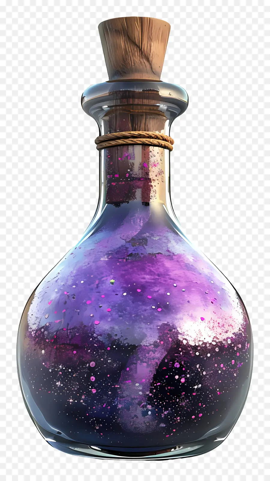 бутылка с зельем，стеклянная бутылка PNG