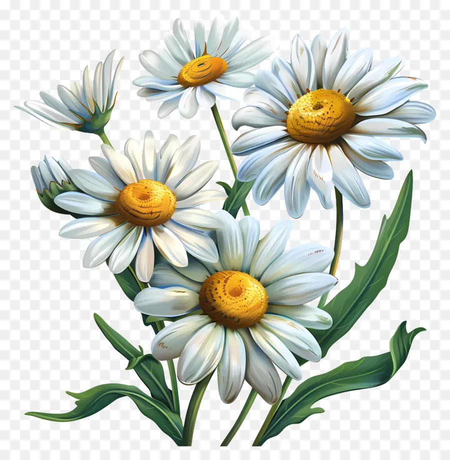 Daisies，букет PNG