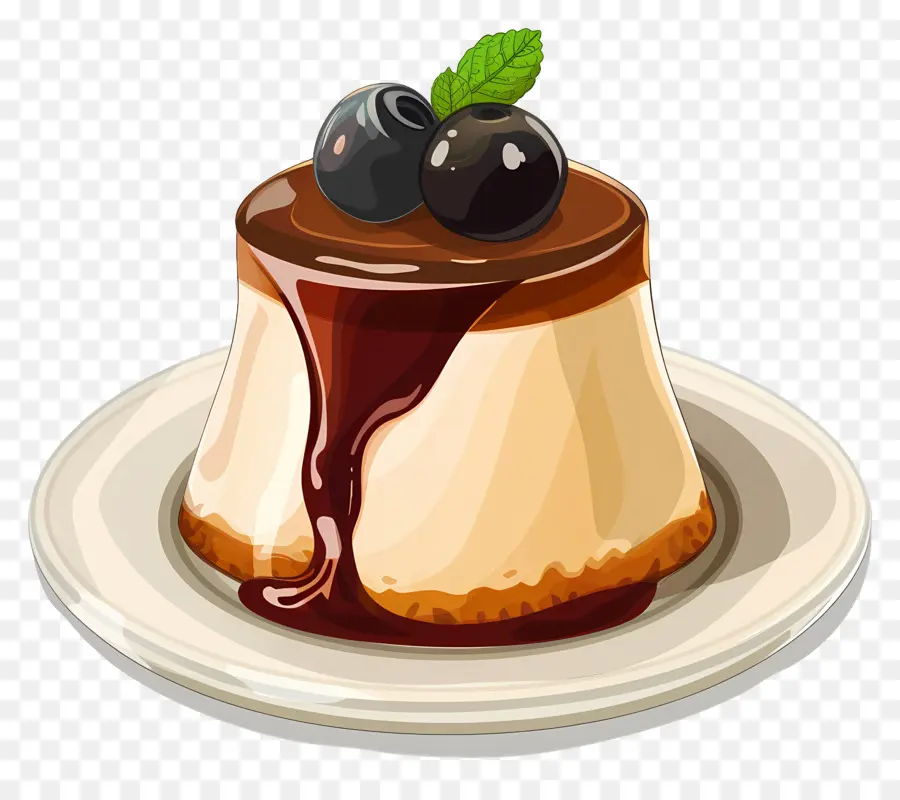 Пудинг，Шоколадный торт PNG