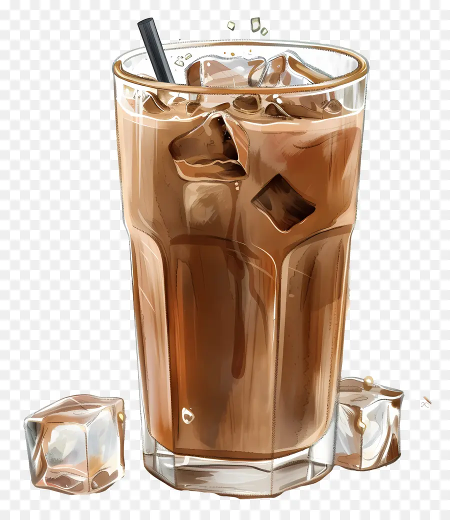 Кофе гляссе，Холодный чай PNG