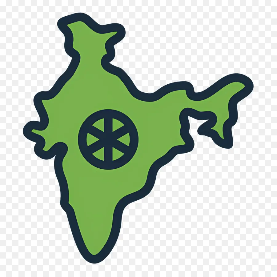 India Map，Флаг Индии PNG