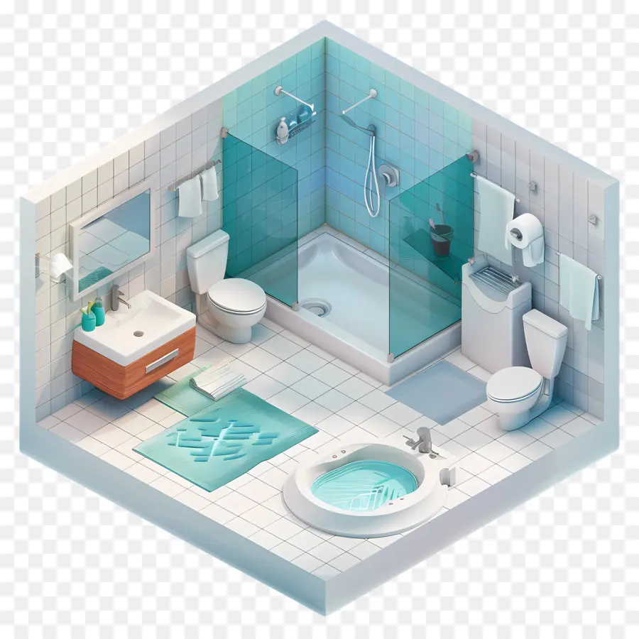 Основная ванная комната，Ванная комната PNG