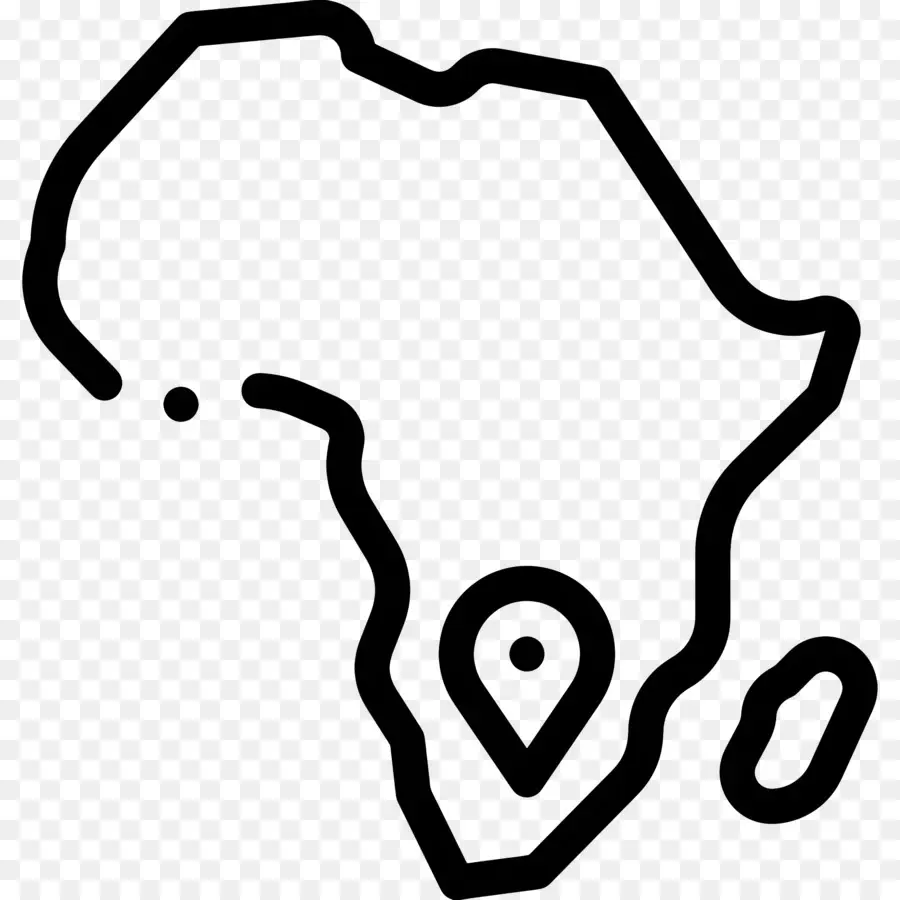 карты Африки，Минималистский дизайн интерьера PNG