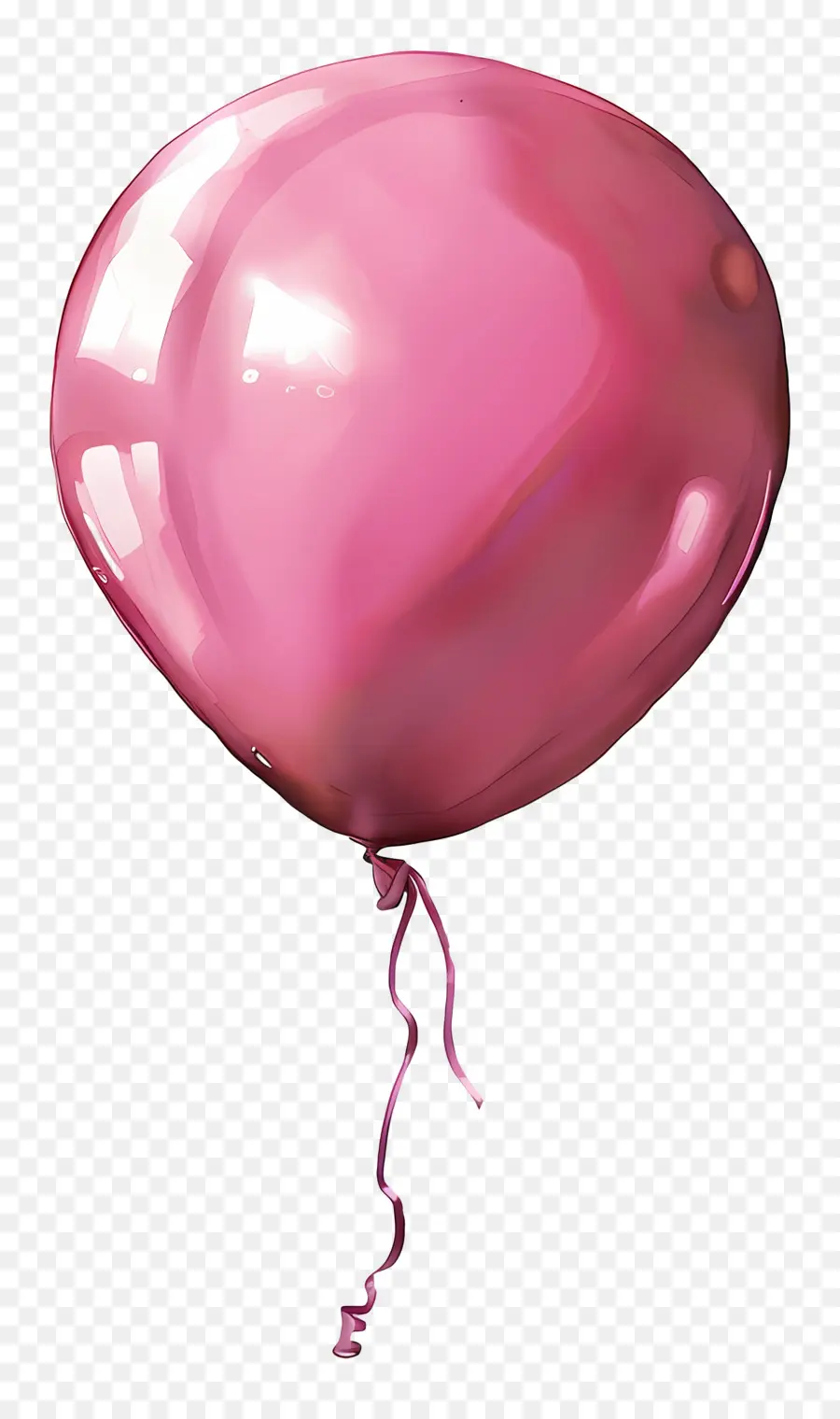 Pink Balloon，Блестящие PNG