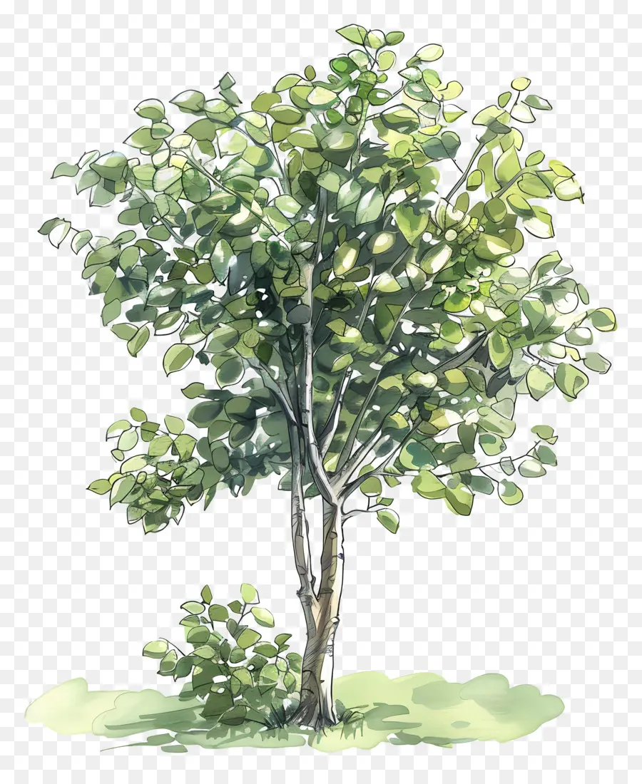 Гикори дерево，Дерево PNG