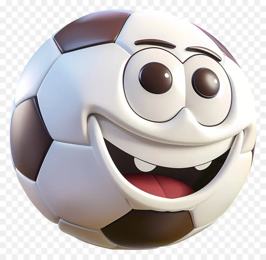 3d Cartoon Ball，футбольный мяч PNG