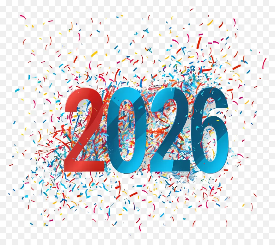Новый год 2026，2026 Календарь PNG