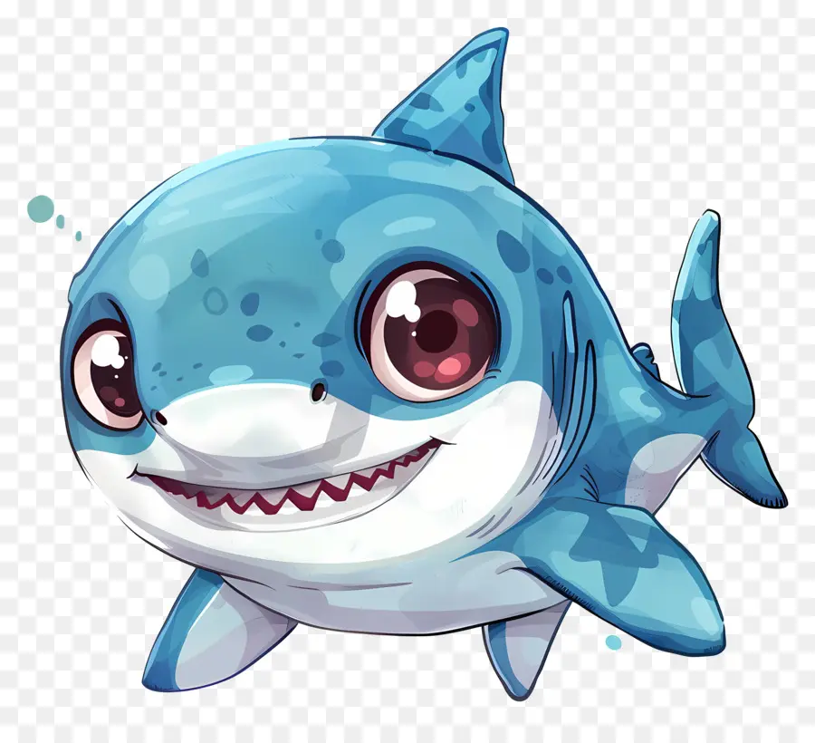 Акула，мультфильм акула PNG