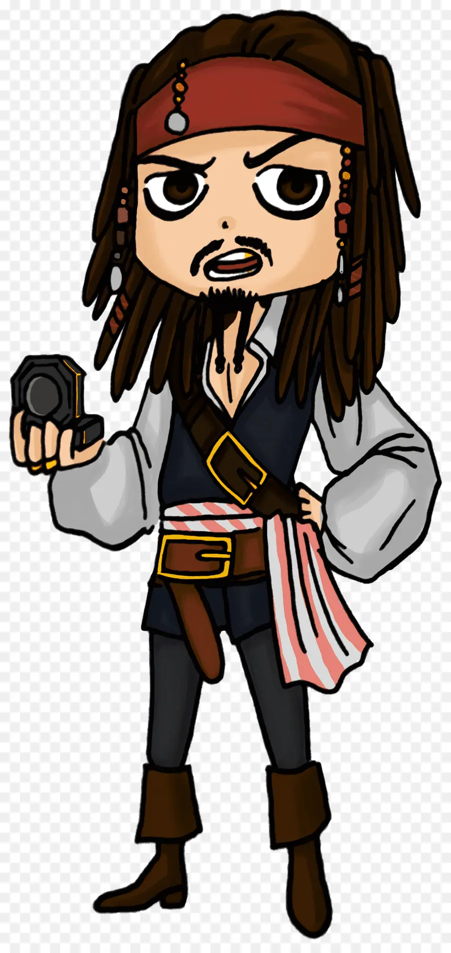капитан Джек Воробей，пират PNG