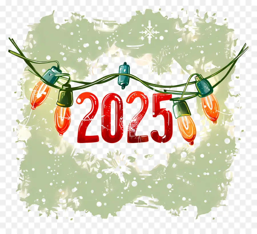 Новый год 2025，2025 Календарь PNG