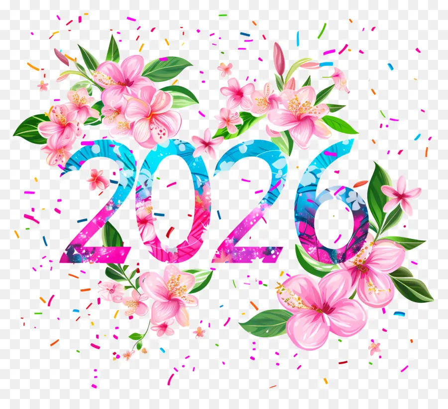 Новый год 2026，Торжества PNG