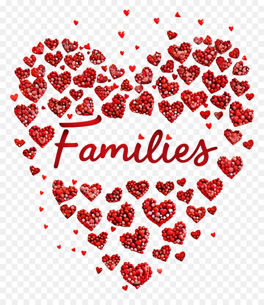 Международный День семьи，сердце PNG