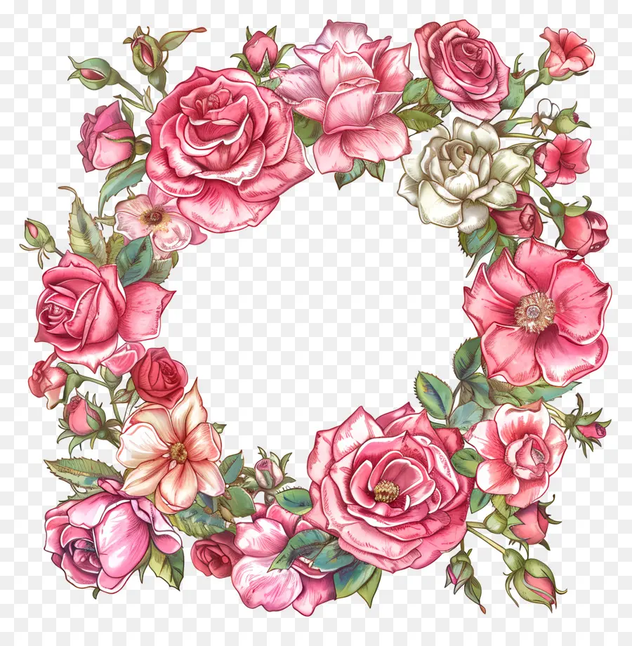 Mothers Day，розовые розы PNG