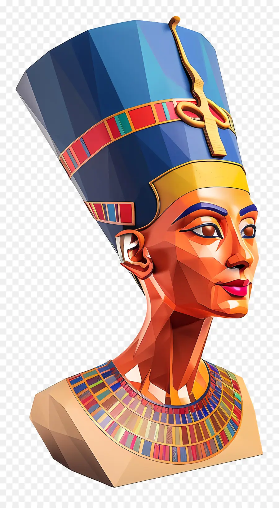 Бюст Нефертити，Клеопатра PNG
