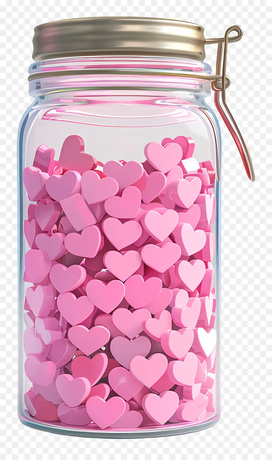 мама банка，Сердце в форме конфеты PNG