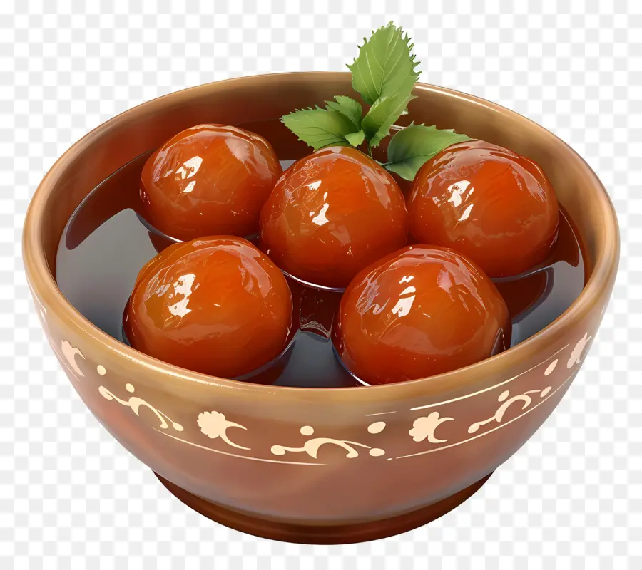 Гулаб Jamun，карамельные яблоки PNG