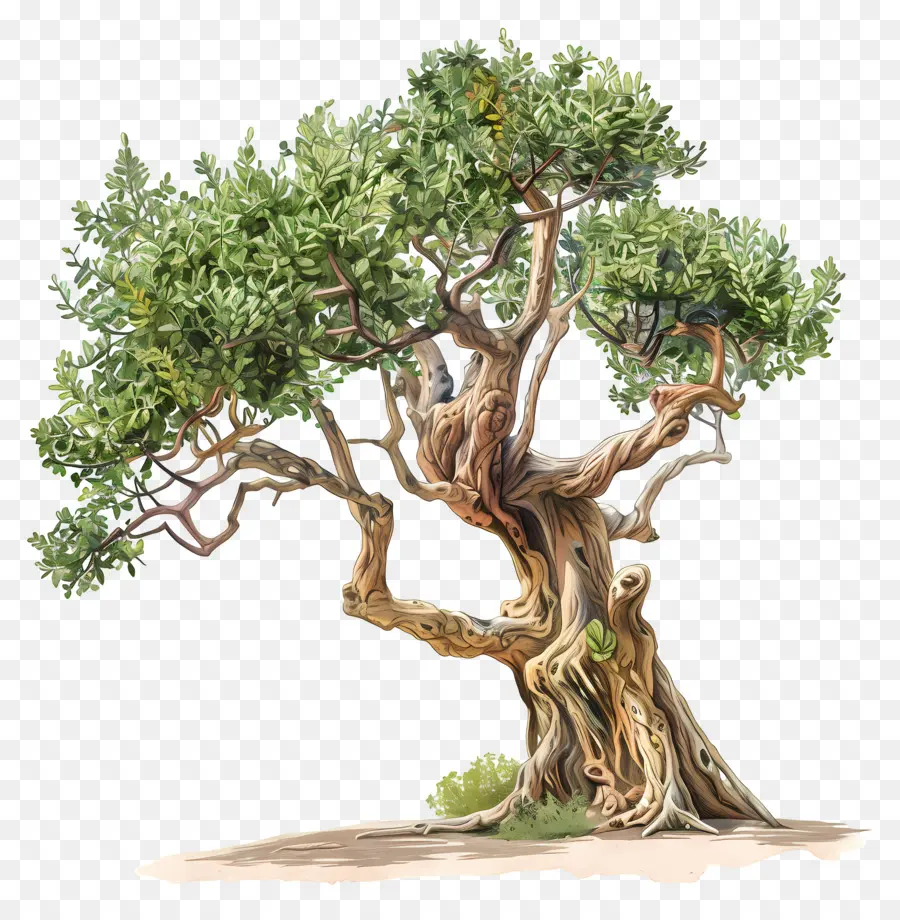 Сандаловое дерево，оливковое дерево PNG