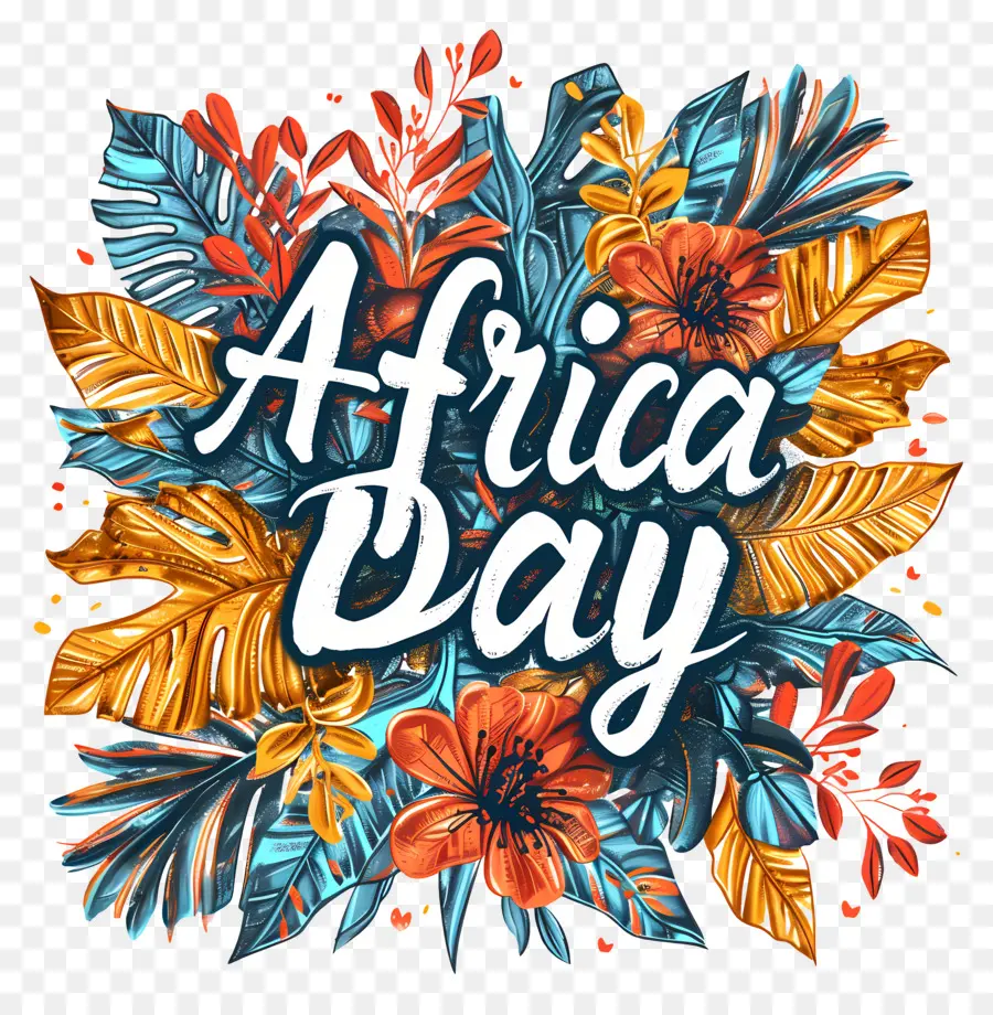 день Африки，цветочный букет PNG
