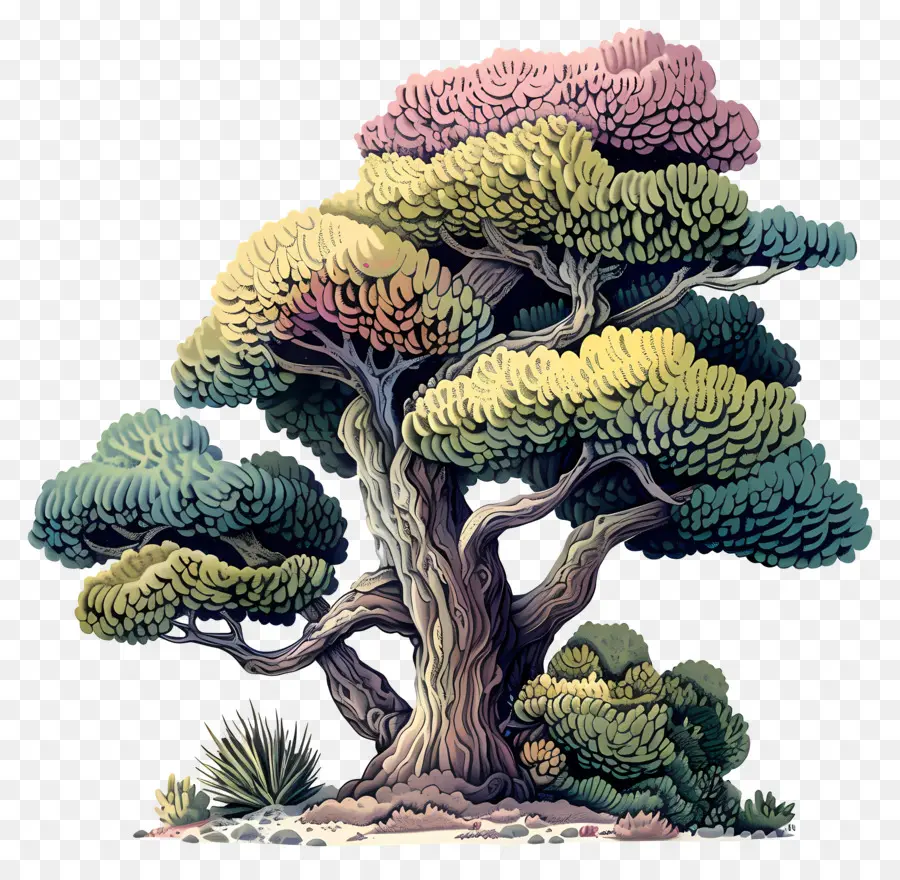 капок дерево，Дерево PNG