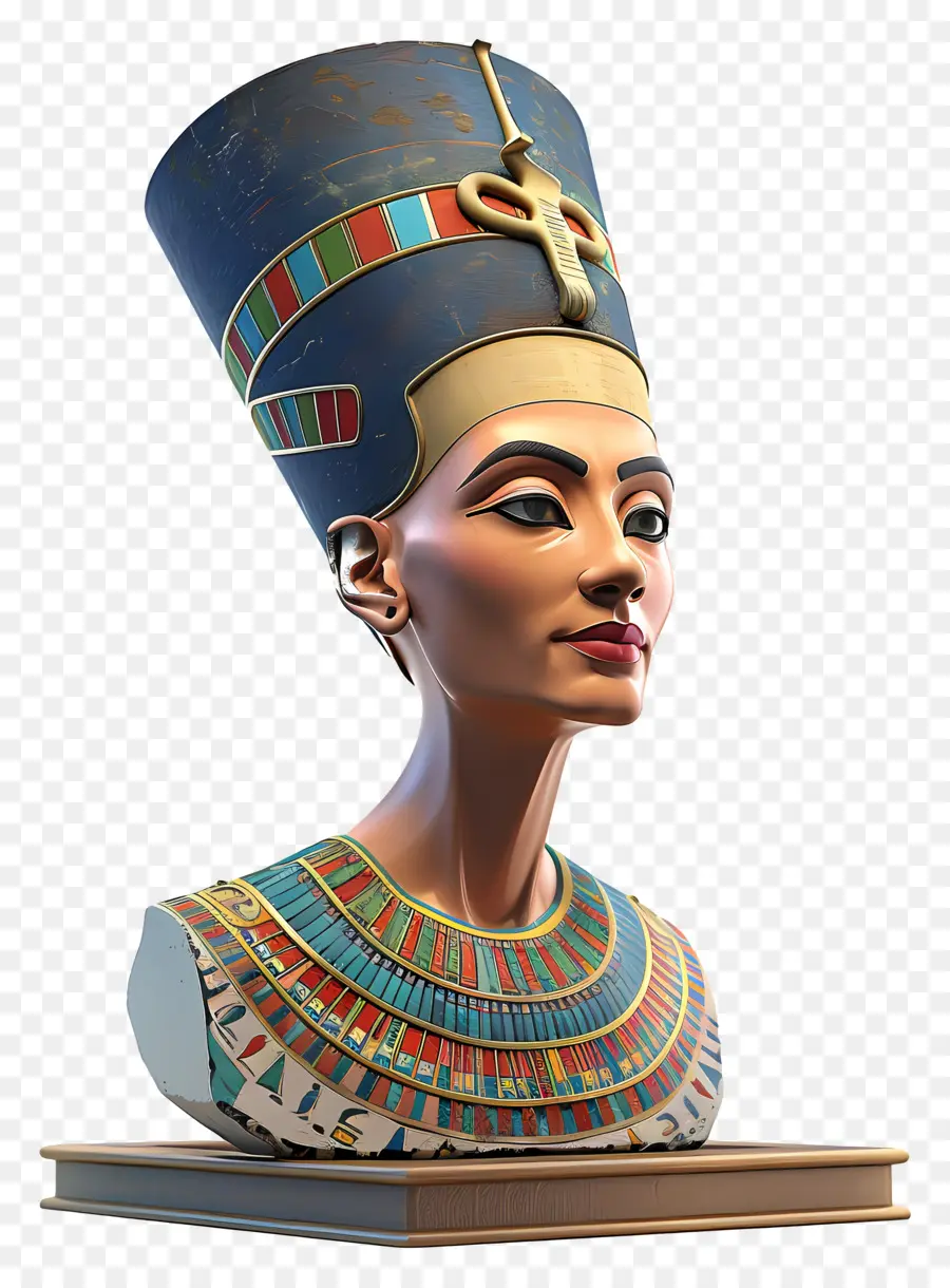 Бюст Нефертити，Нефертити PNG