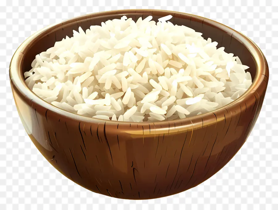Вареный рис，белый рис PNG