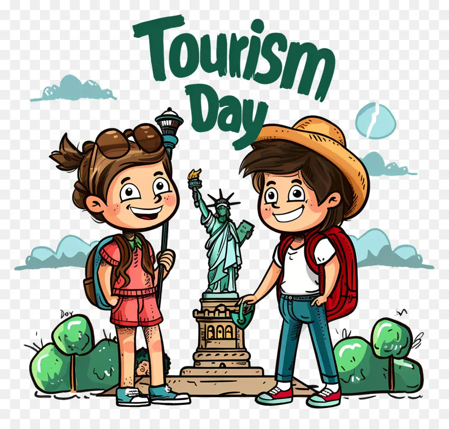 День туризма，Children PNG