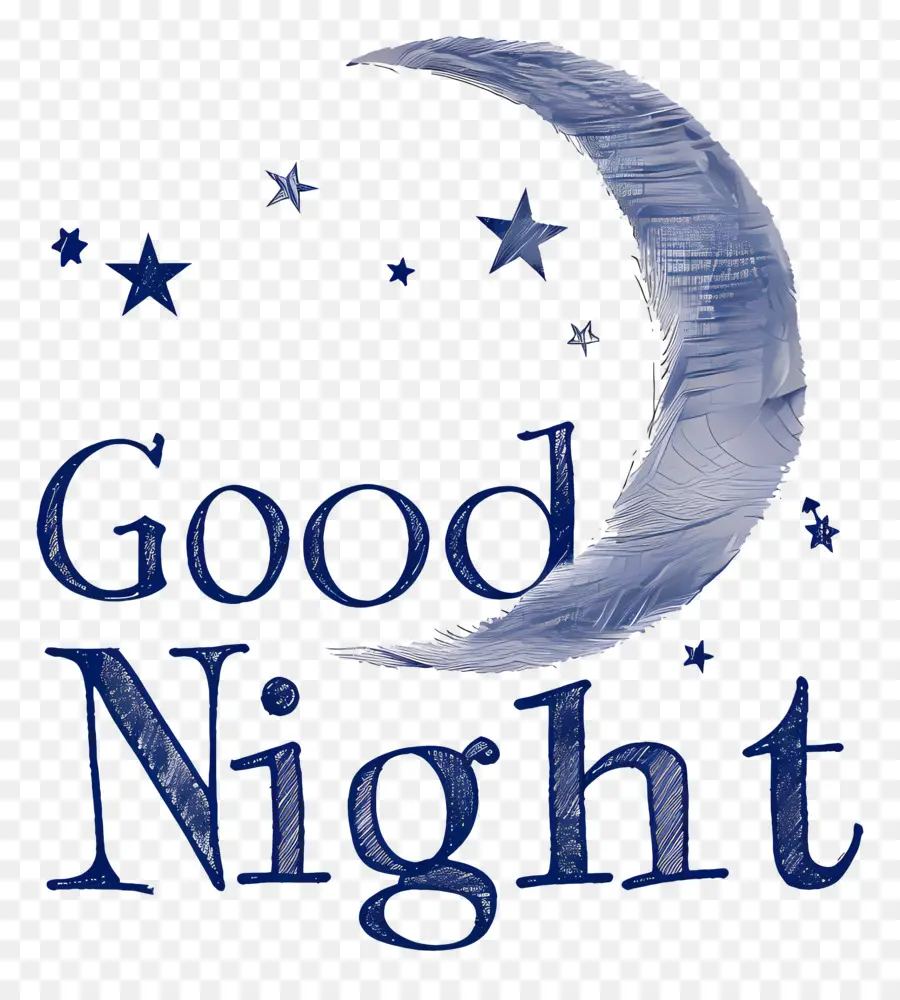 доброй ночи，луна PNG