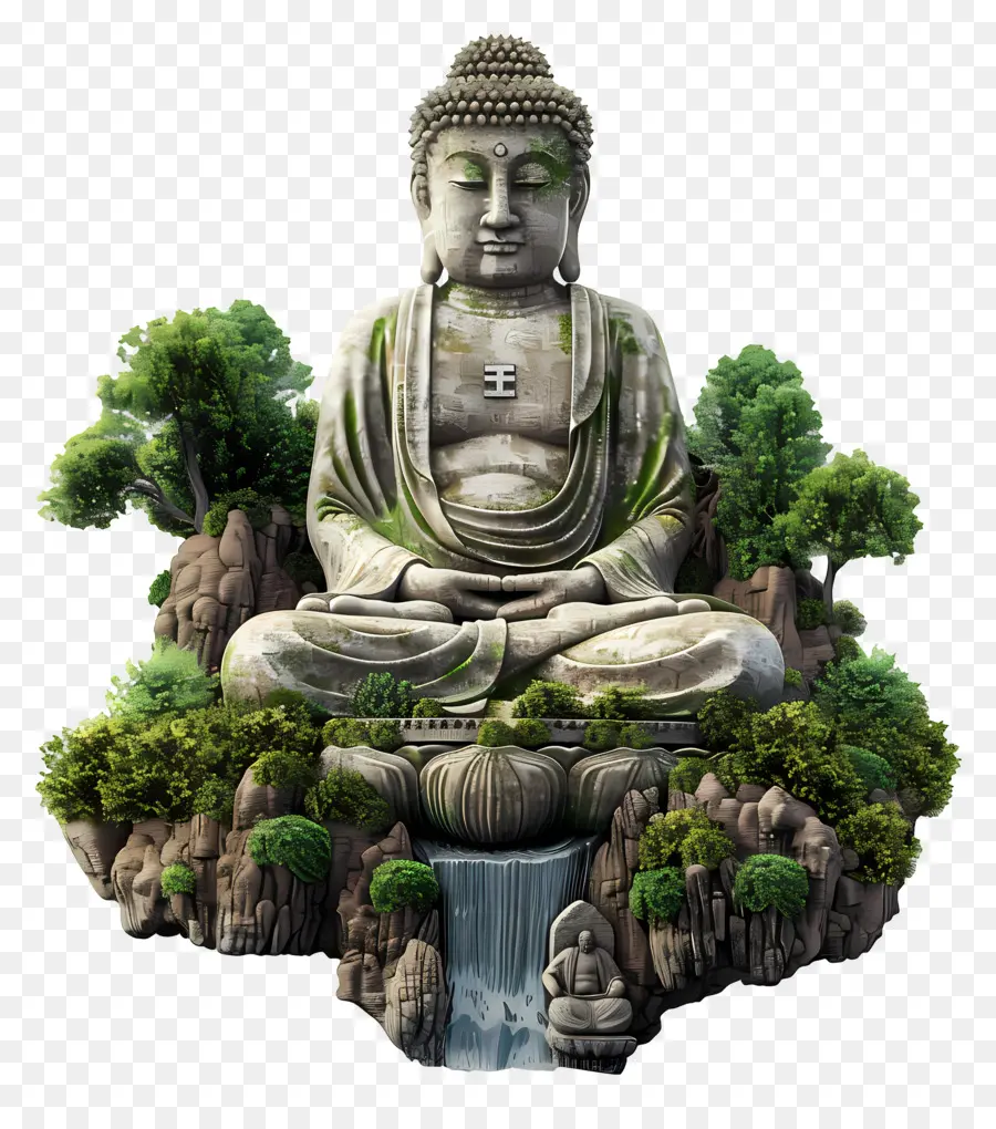 Гигантский Будда，Статуя Будды PNG
