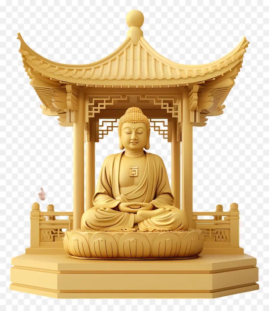 Будда，Китайская пагода PNG