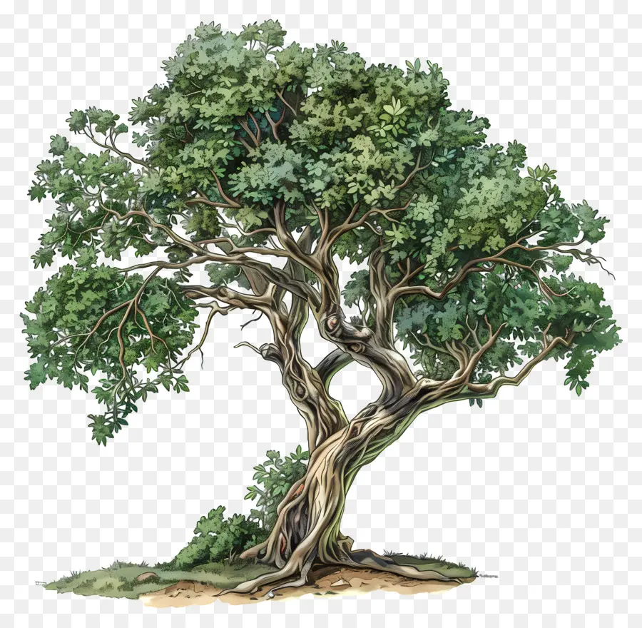 Сандаловое дерево，Oak Tree PNG