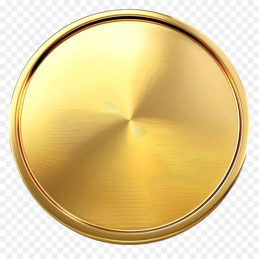 Золотая табличка，монета PNG
