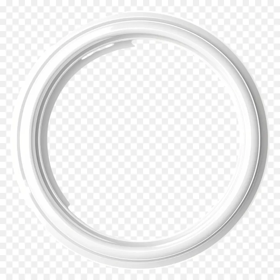 белый круг，круговое кольцо PNG