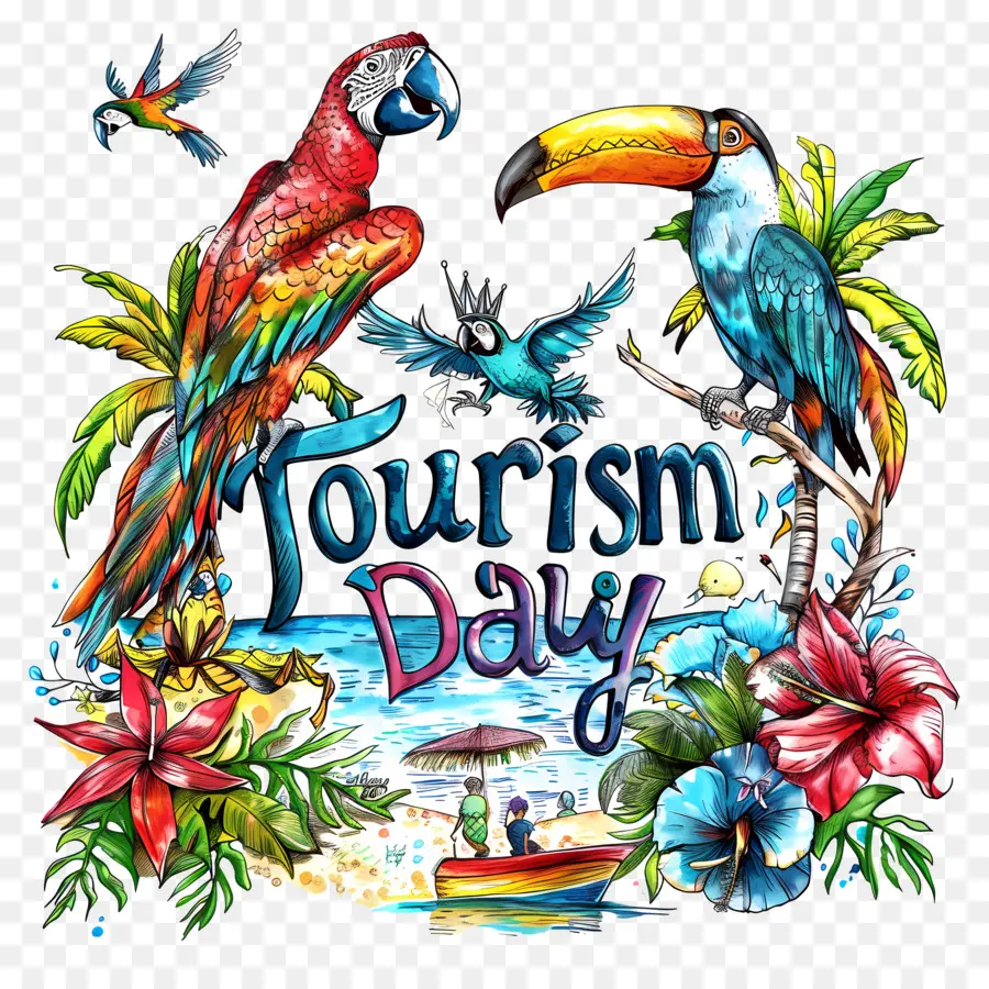 День туризма，тропический рай PNG
