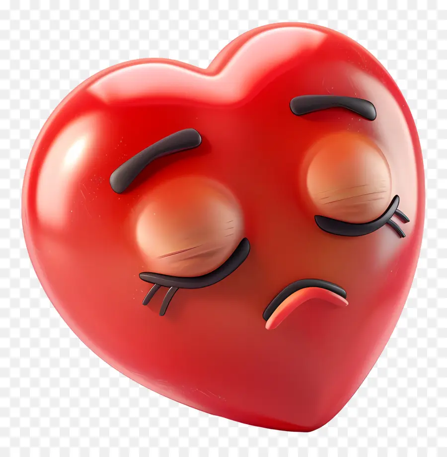 сердце Emoji，мультфильм сердце PNG
