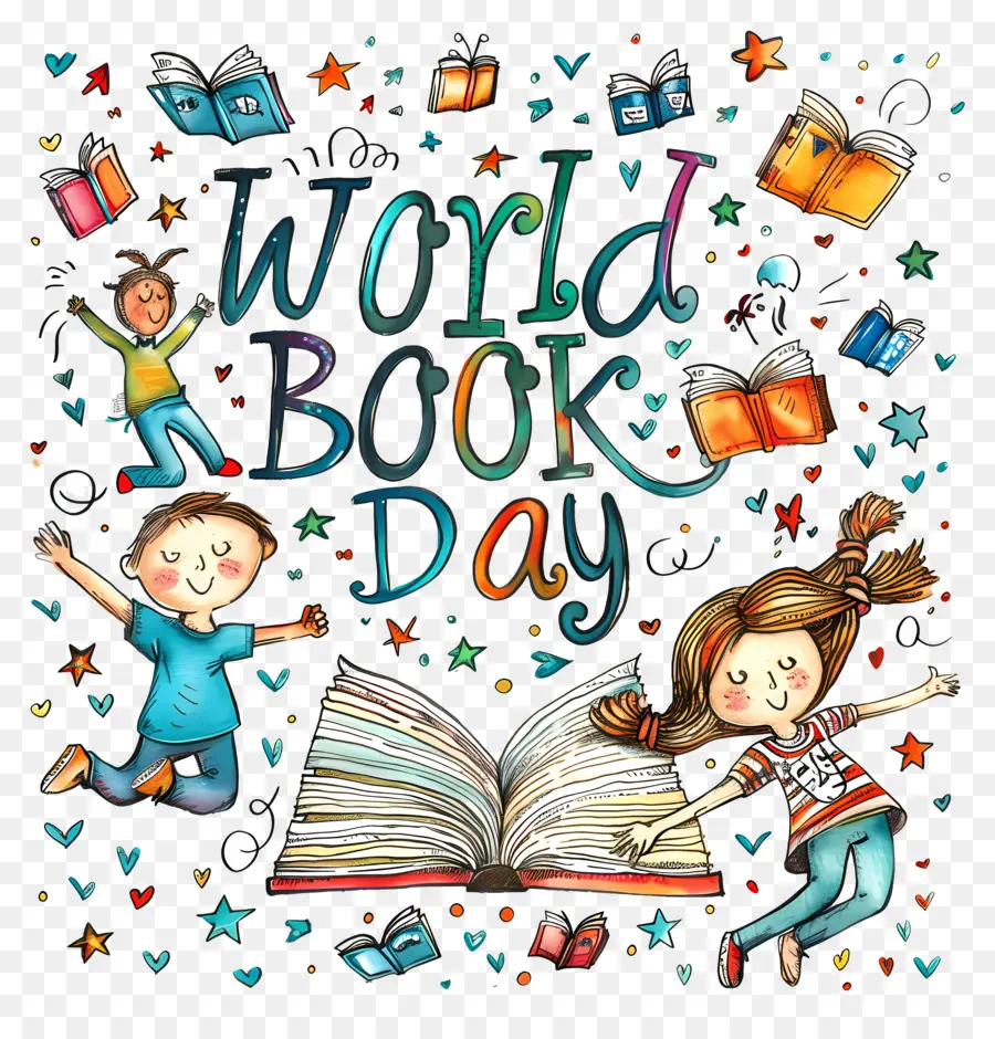 Всемирный день книги，Children PNG